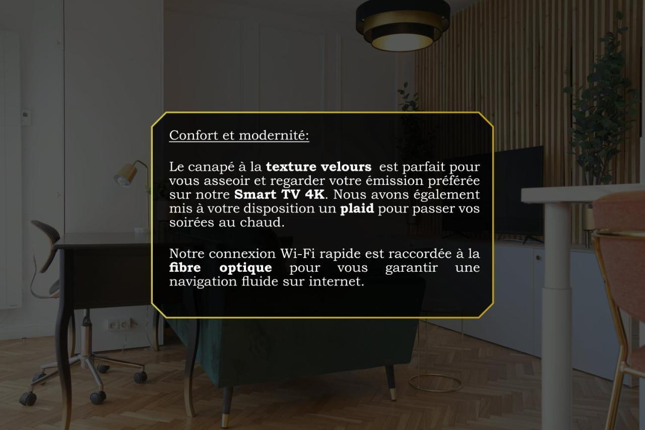 The Green Home - Quiet And Fully Equipped High-End Studio With Parking Courcouronnes Exterior photo
